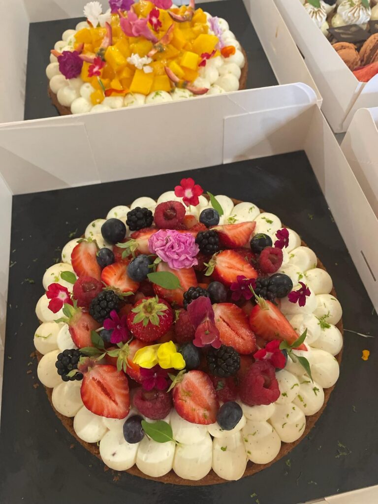 Tarte au fruits rouges