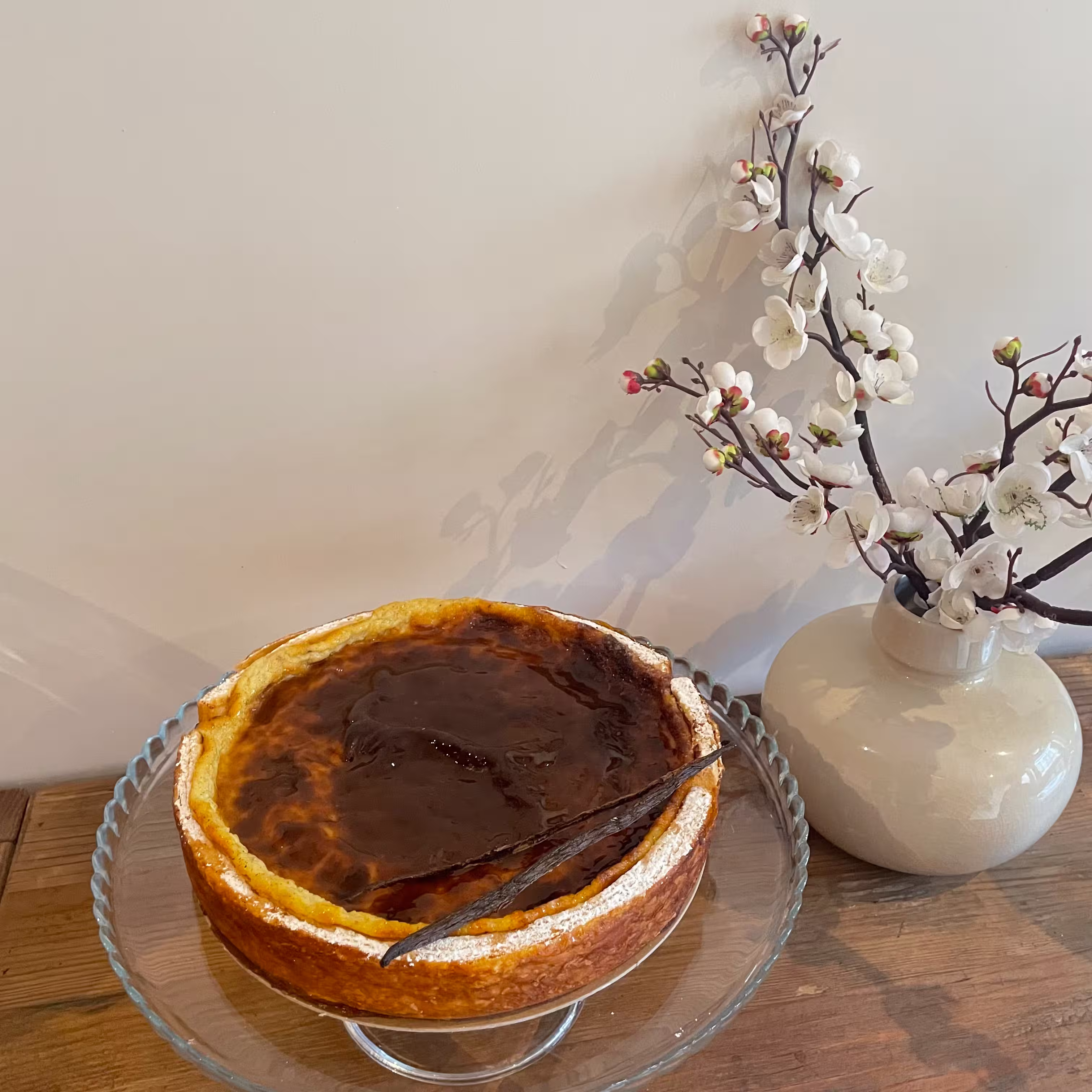 Flan pâtissier à la vanille