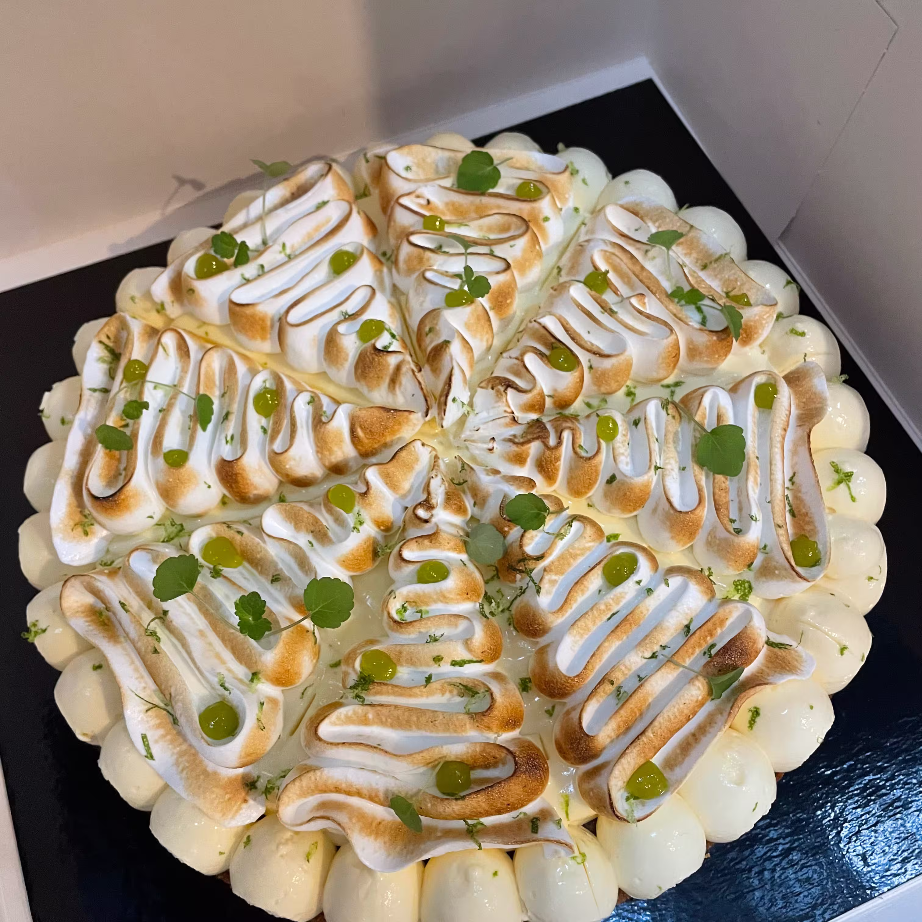 Tarte au citron meringuée